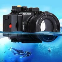 PULUZ Trường hợp lặn sâu dưới nước 40m Vỏ máy ảnh chống thấm nước cho Sony RX100 IV (Đen)