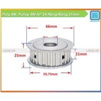 Puly 8M, Pulley 8M AF 24 Răng Rộng 21mm