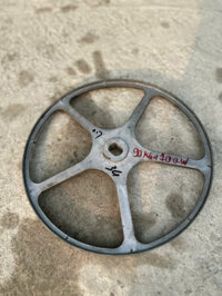 Puly (bánh đà) máy giặt Samsung cửa phụ Led vuông lớn model WW90K6410QW