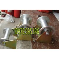 Puly bánh nhôm kéo cáp thẳng hoặc góc vuông