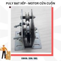 Puly mái bạt xếp (cụm puly) - Dùng cho bạt xếp - kéo bằng motor cửa cuốn