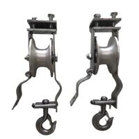Puly nhôm kéo dây đường kính 150x40 mm