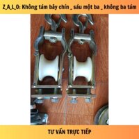 Puly nhựa kéo dây cáp điện, bánh xe nhỏ - Treo con lăn trượt ròng rọc, dây cáp nâng băng tải, các kích thước bánh xe