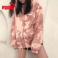 PUMA Áo Khoác Bóng Chày Tay Dài Dáng Rộng Thoáng Khí Thời Trang Cho Nữ