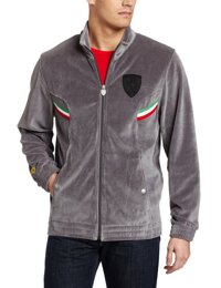 PUMA Men's Ferrari Velour Jacket