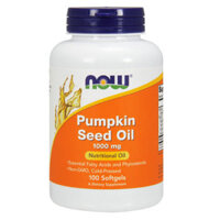 Pumpkin Seed Oil 1000 mg | Hỗ trợ điều trị u xơ tiền liệt tuyến - Giảm các triệu chứng rối loạn tiểu tiện: tiểu khó, tiểu ngắt quãng, tiểu không hết, tiểu nhiều về đêm, đau khi tiểu tiện (100 Viên)