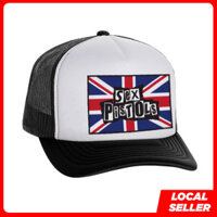 Punk thời trang 2025 Sex Pistol Rock Topi Band Có thể điều chỉnh Snapback Trucker Cap