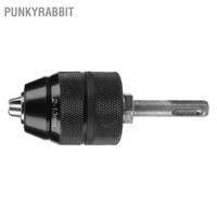 PunkyRabbit Bộ chuyển đổi mâm cặp máy tiện không cần chìa khóa kim loại công suất 2-13mm với phụ kiện bộ SDS