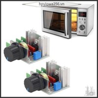 PunkyRabbit Có Thể Điều Chỉnh Bộ Điều Khiển Động Cơ Đa Chức Năng Bảo Vệ Mạch Điện Áp AC Núm Điều Chỉnh Chiết Áp 2000W 220V 25A Cho Thiết Bị Gia Dụng