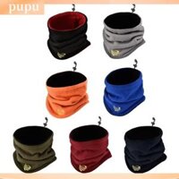PUPU Mùa đông Che Snowboard Cổ áo chống lạnh Khăn quàng cổ trượt tuyết Khăn choàng cổ lông cừu nạ nửa