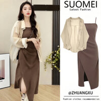 Pure Desire Phong Cách 2024 Phù Hợp Với Nữ Giảm Tuổi Chống Nắng Trưởng Thành Hoàng Gia Chị Phù Hợp Với Váy Ôm Hơn Nhìn Đầm Mori Phong Cách ksddq2.28