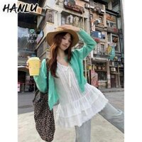 Pure Desire Style Ren Khâu Không Tay Áo Sơ Mi Búp Bê Nữ Giảm Béo Bánh Top Có Xoay