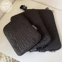 Pured Họa Tiết Thêu Dễ Thương Chống Sốc Laptop Túi 11 13 14 Inch Cho Ipad Cho Samsung Laptop Và Máy Tính Bảng Túi VN