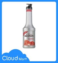 Puree Monin Strawberry (Dâu) 1L – Chai