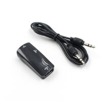 Pureone HDMI To VGA Adapter Với AUX 3.5 Mm Bộ Chuyển Đổi Âm Thanh Cho TV Stick PC