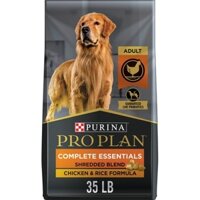 Purina Pro Plan Công thức hỗn hợp thịt gà và gạo có hàm lượng protein cao nghiền nhỏ với thức ăn khô Probiotics cho chó,