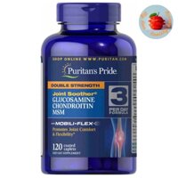 Puritan's Pride Double Strength Glucosamine, Chondroitin & MSM Joint Soother® (Viên uống hỗ trợ xương khớp)