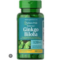 Puritan's Pride Ginkgo Biloba 120 mg của Mỹ - 100 viên