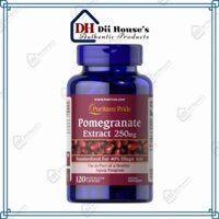 Puritan’s Pride Pomegranate 250mg 120 viên - Viên Uống Chống Nắng Lựu Đỏ của Mỹ.