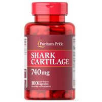 Puritan's Pride Shark Cartilage 740 mg (100v) của Mỹ