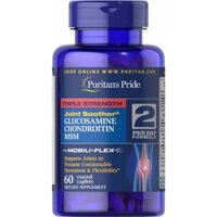 Puritan's Pride Triple Strength Glucosamine, Chondroitin & MSM Joint Soother Size 60