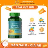 Puritan's Pride Turmeric Curcumin 1000mg - Viên Uống Nghệ Cao Cấp Hỗ Trợ Xương Khớp, Tăng Miễn Dịch Từ Mỹ