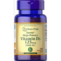 Puritan's Pride Vitamin D3 5000 IU 100 softgels