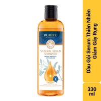 Purité Dầu Gội Purité Natural Serum Instant Smooth & Anti Hairloss Giảm Gãy Rụng 330ml