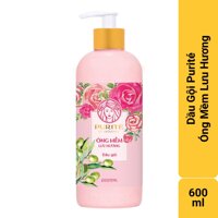 Purité Dầu Gội Purité Rose & European Olive Oil Ống Mềm Lưu Hương 600ml