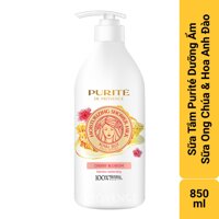 Purité Sữa Tắm Purité Cherry Blossom Chiết Xuất Sữa Ong Chúa Và Hoa Anh Đào Giúp Dưỡng Ẩm 850ml