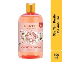 Purité Sữa Tắm Purité Cherry Blossom Shower Gel Mềm Mịn Da Hương Hoa Anh Đào 500ml
