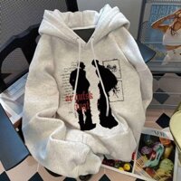 PUYE Áo hoodie nữ Áo nỉ dài tay mùa đông có mũ trùm đầu
