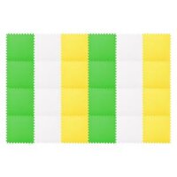 Puzzle Mat Climbing Pad Floor Foam Play Mat - Yellow Green White24