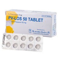 PV-LOS 50 Tablet điều trị bệnh thận ở bệnh nhân người lớn bị tăng huyết áp