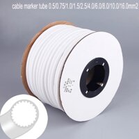 Pvc Đánh Dấu Ống Tay Chữ Viết Tay Máy In Ferrule Số Plum Ống Dây Tay Trống Cáp Đánh Dấu PVC Mã Ống 0.5mm2 -75mm2