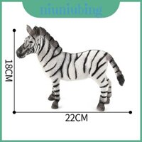 Pvc Zebra Điêu khắc sống động như thật Bảo tồn thiên nhiên Lấy cảm hứng từ thế giới động vật sưu tập