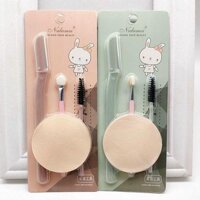 Pvn29150 bộ trang điểm mini 4 chi tiết cho nữ t2