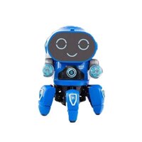 Pvn30723 đồ chơi robot thông minh xoay 360 độ biết nhảy múa phát nhạc cho bé