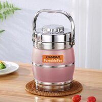 Pvn31172 cặp lồng inox 304 xianbao loại 2.2l