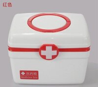Pvn40875 hộp đựng thuốc gia đình đa năng/hộp đựng thuốc y tế kích thước 26.17.19cm