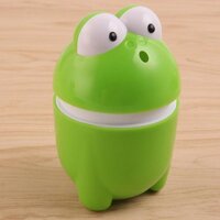 Pvn43672 hộp đựng tăm thiết kế hình ếch xanh dễ thương bằng nhựa