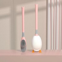 Pvn43678 bàn chải nhà vệ sinh vịt lặn, cây cọ toilet bồn cầu hình con vịt đa năng, toàn diện