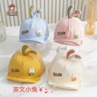 Pvn45596 mũ lưỡi trai in hình chú thỏ cho bé trai và gái 0-18 tháng tuổi
