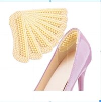 Pvn6464 set 2 miếng lót gót giày silicon 4 d chống trầy chân vừa chống tuột gót t2