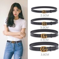 Pvxh Mới Gucci Nữ Thắt Lưng Da Đơn Giản Đa Năng Xu Hướng Thời Trang Lưới Đỏ Cùng Thắt Lưng Hàn Quốc Đôi gs
