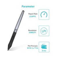 PW100 Stylus Pen Bút kỹ thuật số không pin cho Huion H640P / H950P / H1060P / H1161 / HC16 / HS64 / HS610 Máy tính bảng đồ họa Bút vẽ