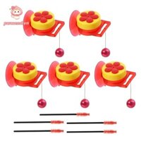 Pwssend 1 / 5 / 10 Chiếc Chim Ruồi Ăn Ngoài Trời Mini Với Bàn Chải Làm Sạch Cá Rô Cầm Tay
