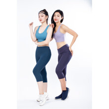 Combo 2 quần  legging lửng màu