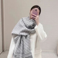 Pzbr Khăn Choàng Cổ cashmere Cao Cấp Phong Cách Âu Mỹ Châu Âu Cổ Điển Dễ Phối Đồ Ba Màu Cho Nam Và Nữ