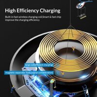 Q Đế Sạc Nhanh ko Dây TOPK B46W tiện Dụng Cho IPhone X / XS Max XR 8 Plus / Samsung 3 6